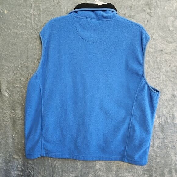 Polar Sportswear Vest Men's XL Blue Men's Fleece Full Zip Alaska - Picture 6 of 8